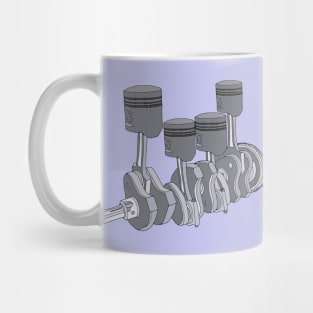 Four Cylinder Mug